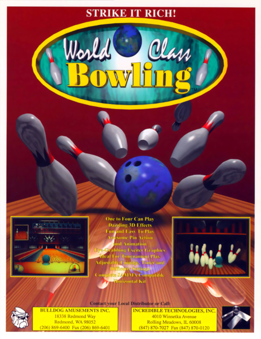 World Class Bowling (v1.2) MAME2003Plus Game Cover